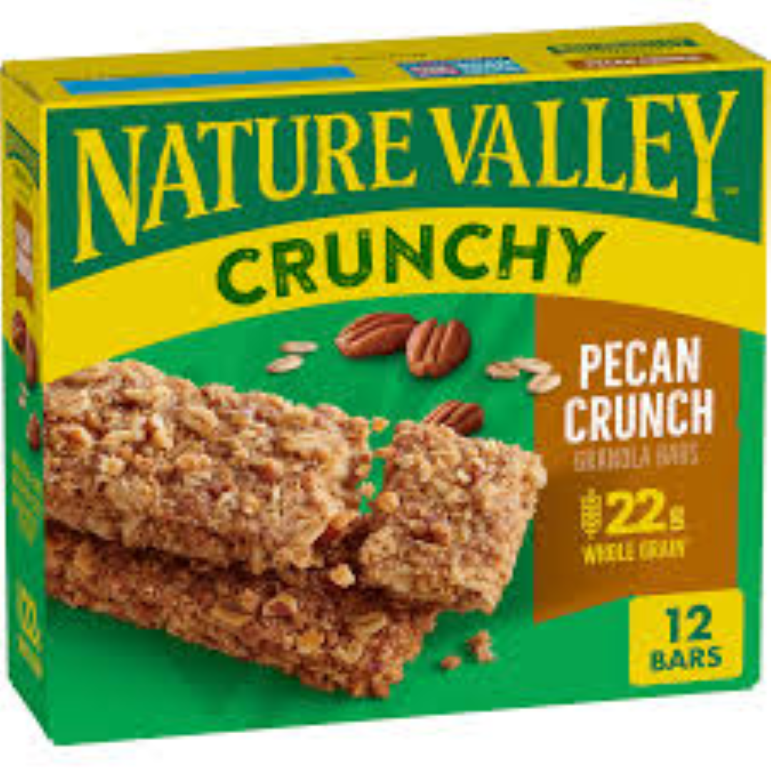 NATURE VALLEY GRANOLA BARS PECAN CRUNCH 252G